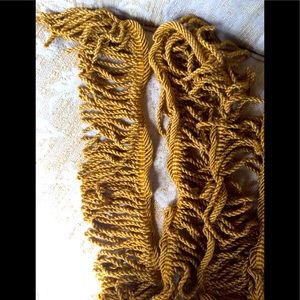 Upholstery Fringe 4” @ 6 Yards- Bullion Fringe